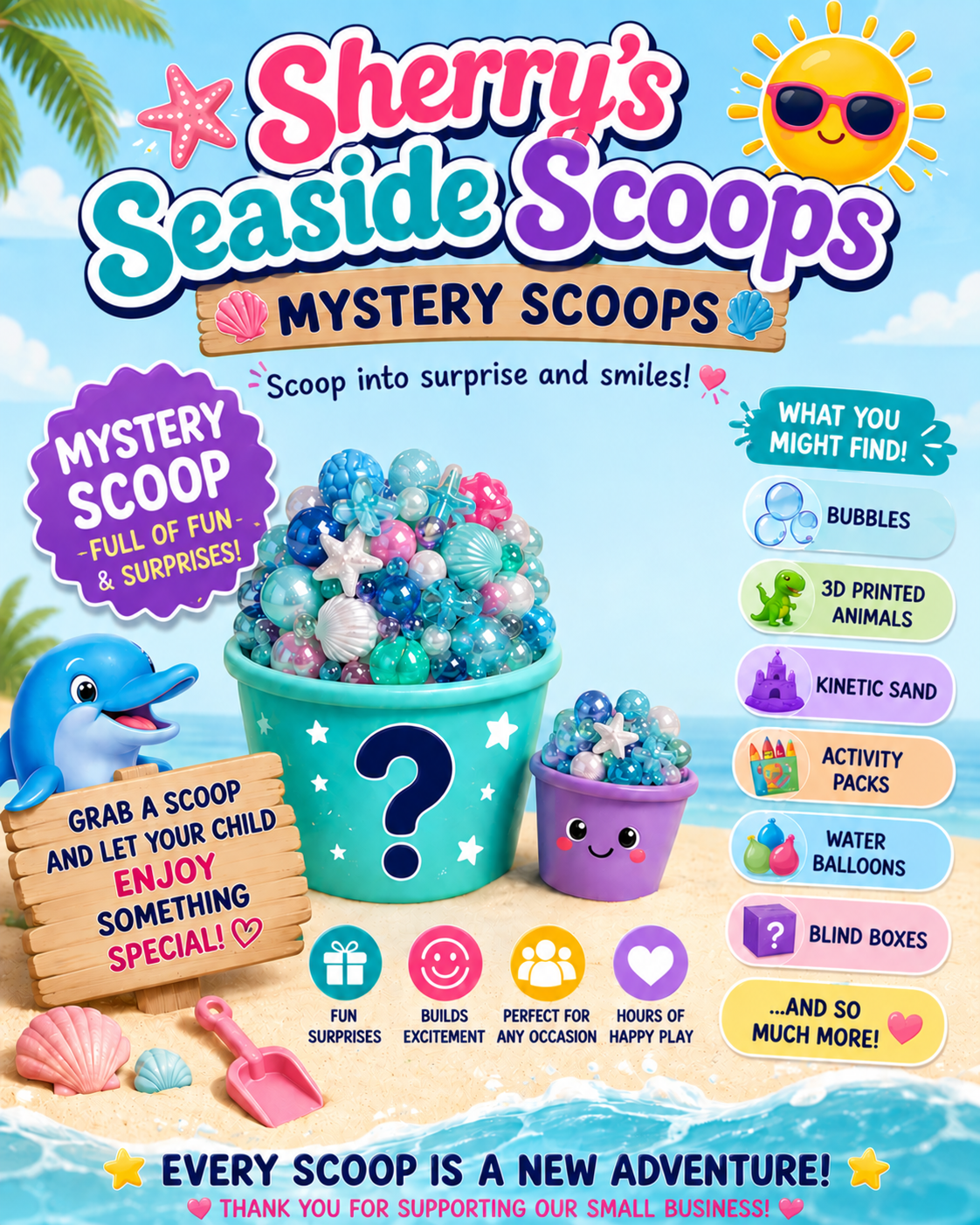 Mystery Scoop - Children + 1 Premium Ball